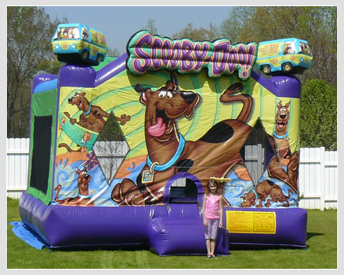 Scooby Doo bounce house rental Clayton NC. Inflatables rental NC. Jump houses for rent in Johnston County NC. 